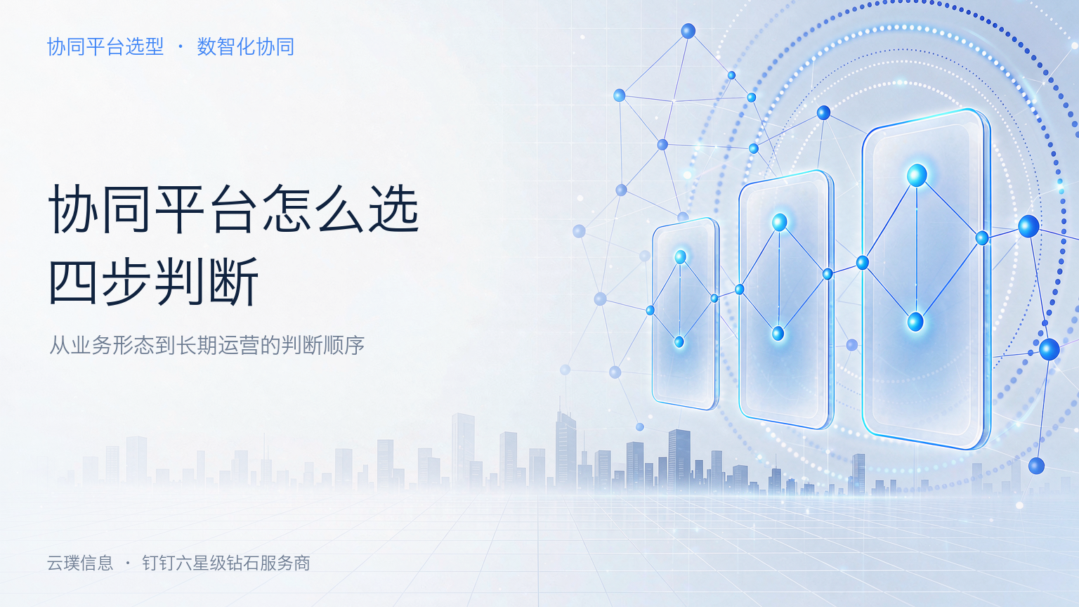 钉钉、企业微信、飞书怎么选？从业务形态到长期运营的四步判断